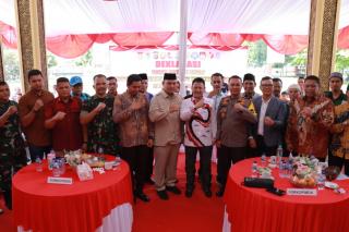 Polres Kampar Deklarasi Tertib Berlalu Lintas Dalam Mewujudkan Pemilu Damai Yang Berkeselamatan